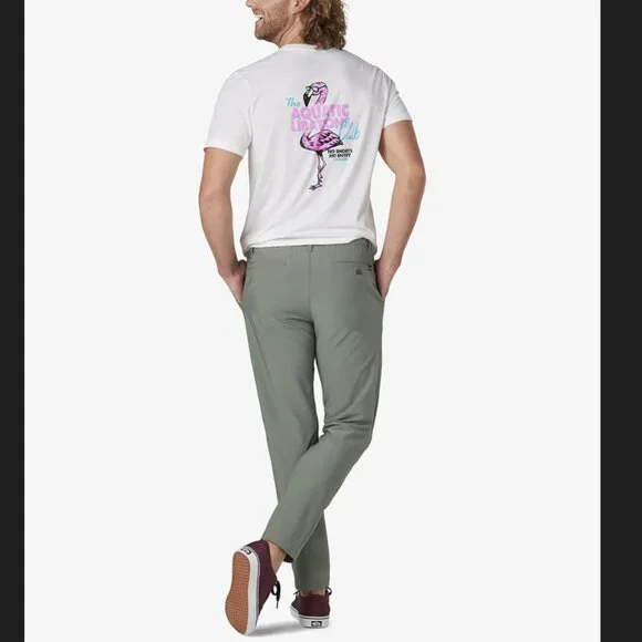 Chubbies Men's Everywhere Pants Large Forest Green - Picture 3 of 11